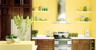yellow kitchen paint colors
