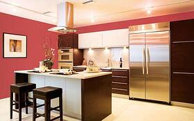 red kitchen colors