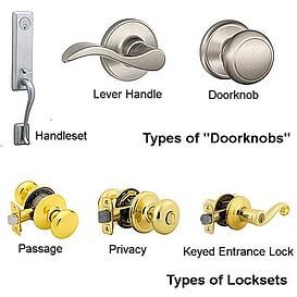 replacing a doorknob and lock