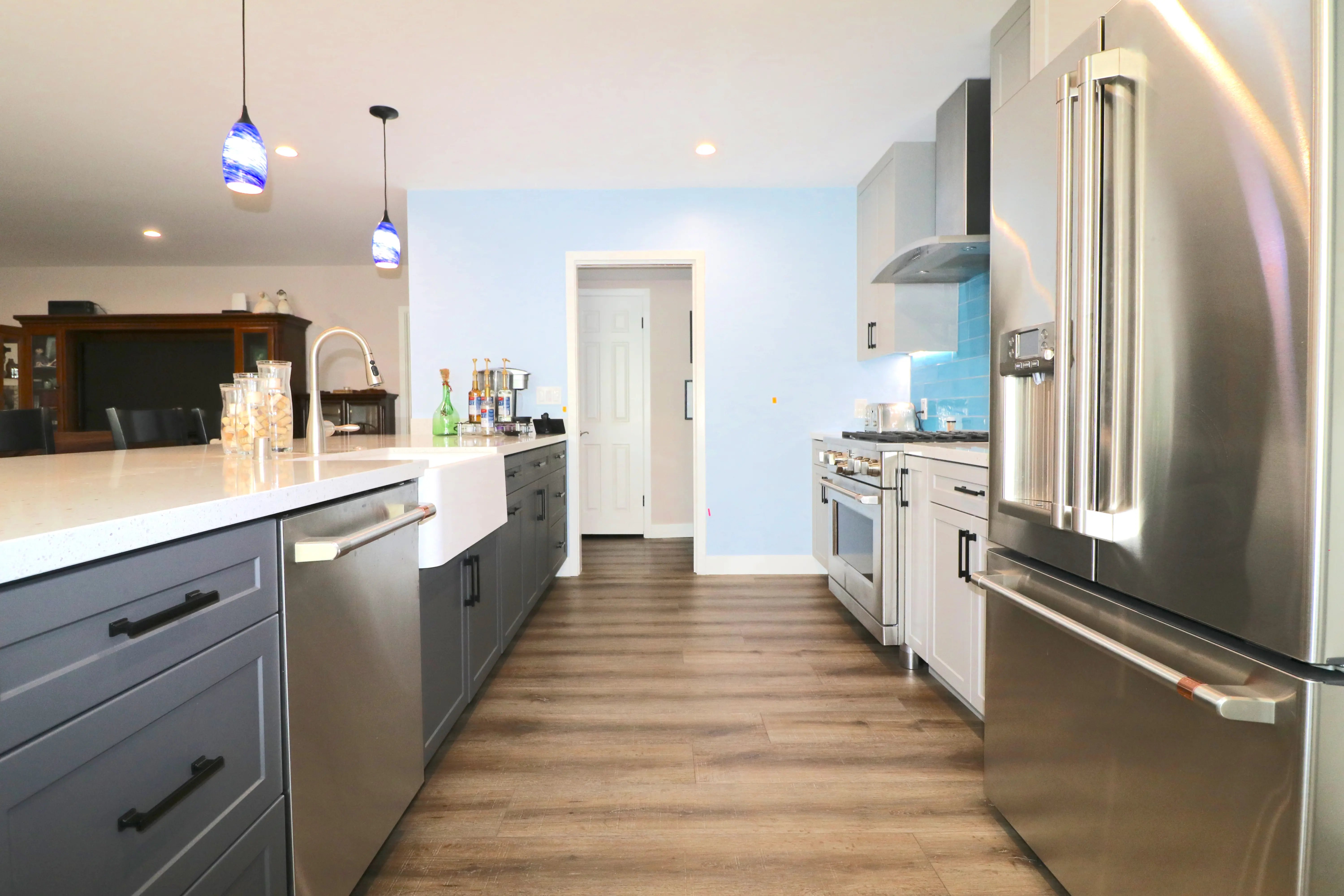 custom cabinetry created and built for a kitchen remodel in Torrance.