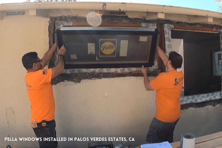 20 pella window install - palos verdes bay cities