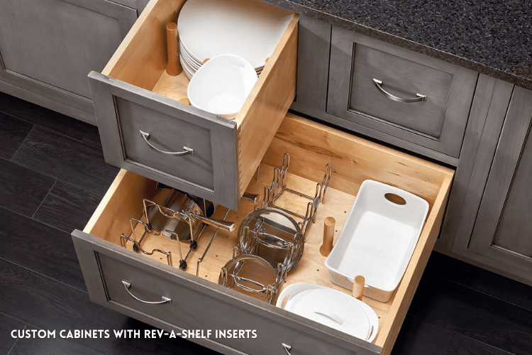 9 custom cabinets rev shelf experts - bay cities