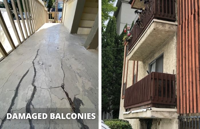 08 - DAMAGED BALCONY