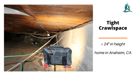 tight crawl space  - bay cities construction - retrofit pros