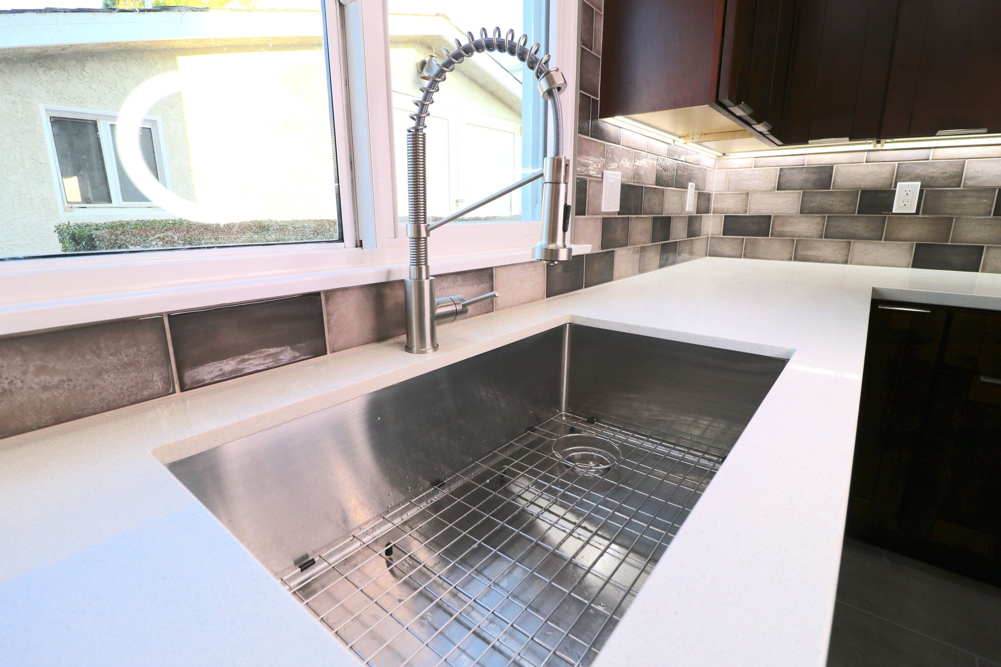 Redondo Beach Kitchen - best general contractor - kraus kitchen faucet stainless steel