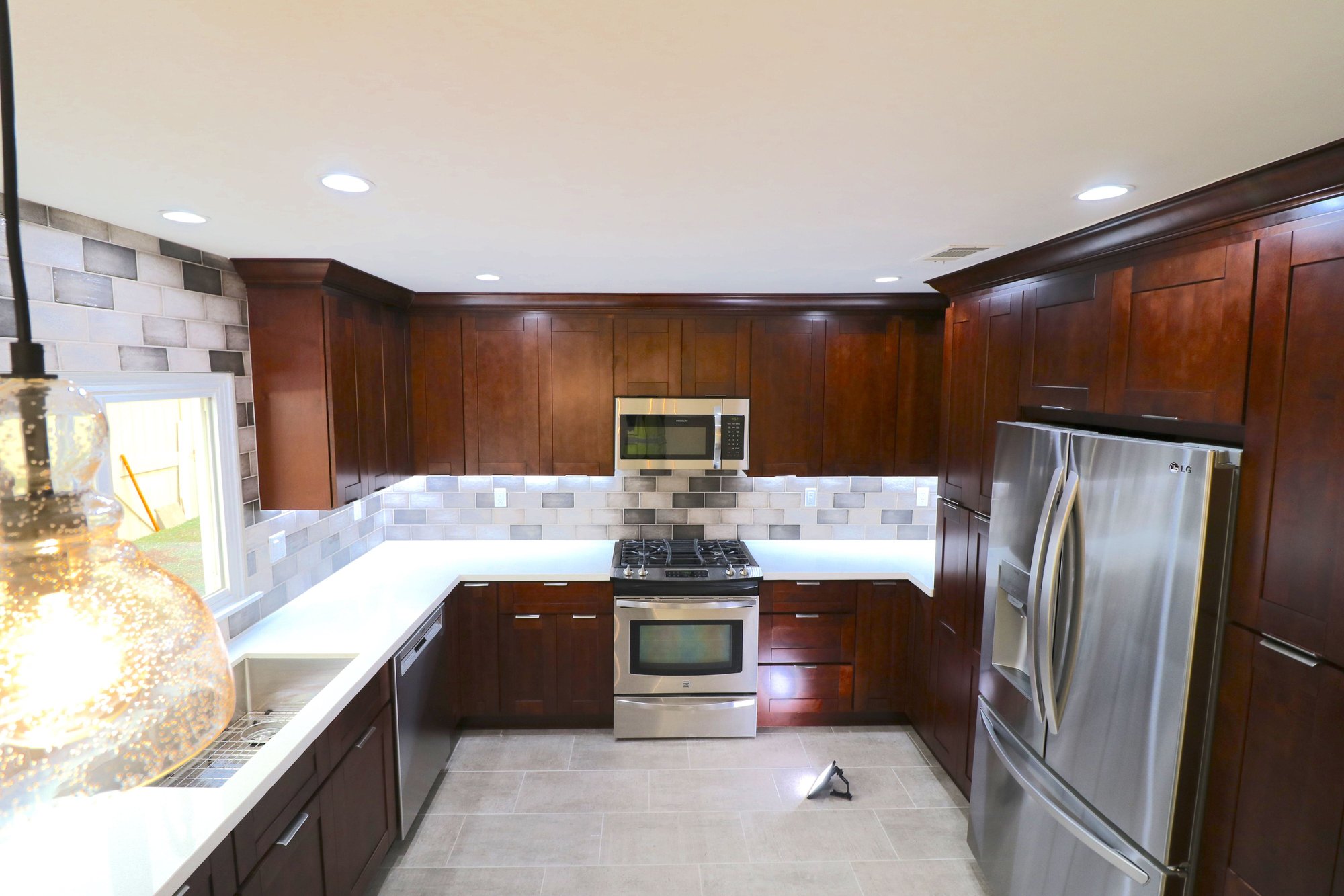 Redondo Beach Kitchen - best general contractor remodel - peninsula kitchen ideas