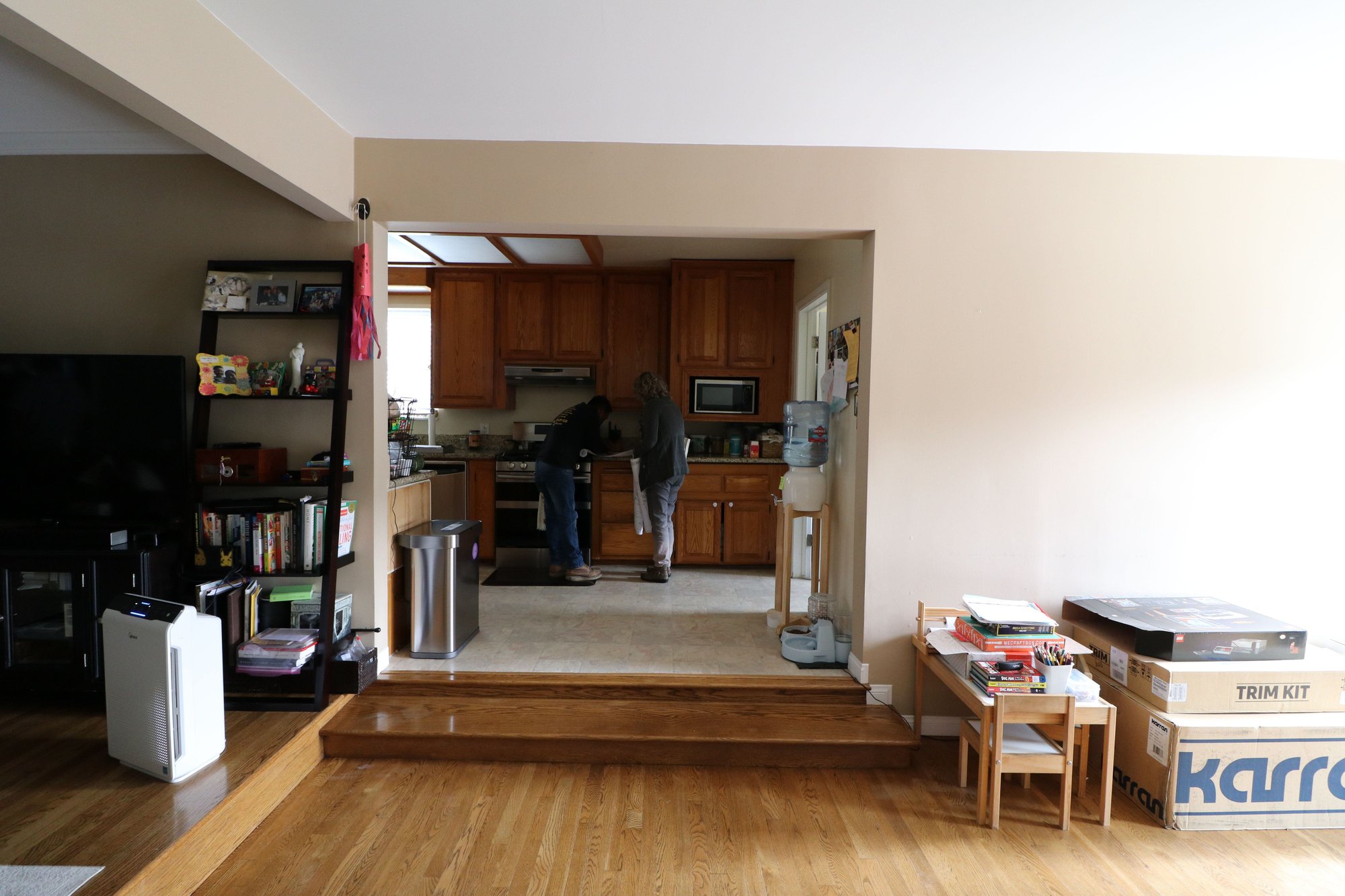 Before - Sunken Room