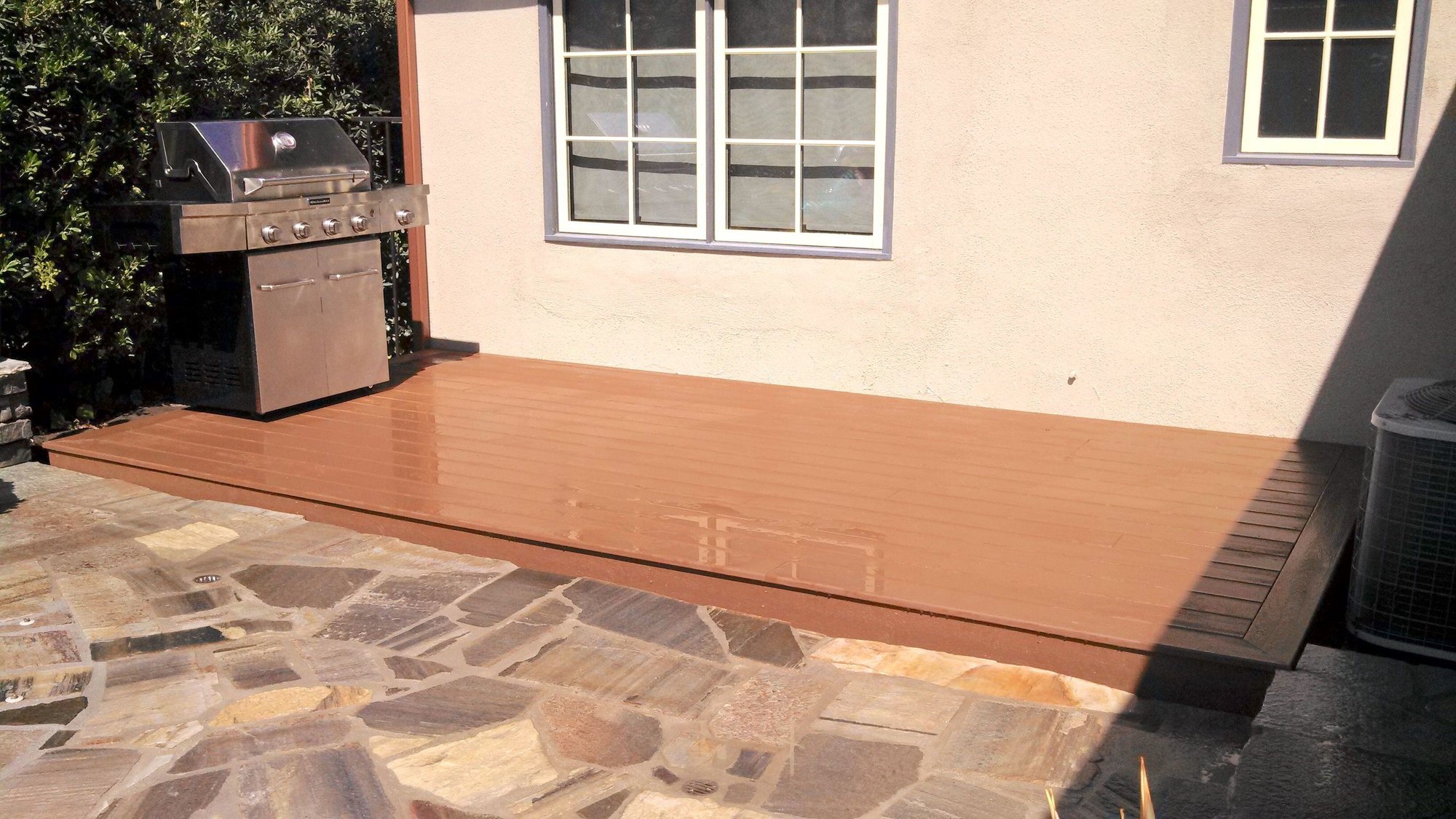 South Bay Deck Builder - Ground Level Patio Deck