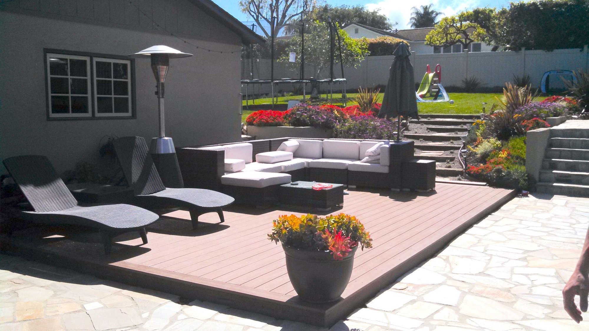 South Bay Deck Builder - Trex Composite Decking - Custom Patio Deck