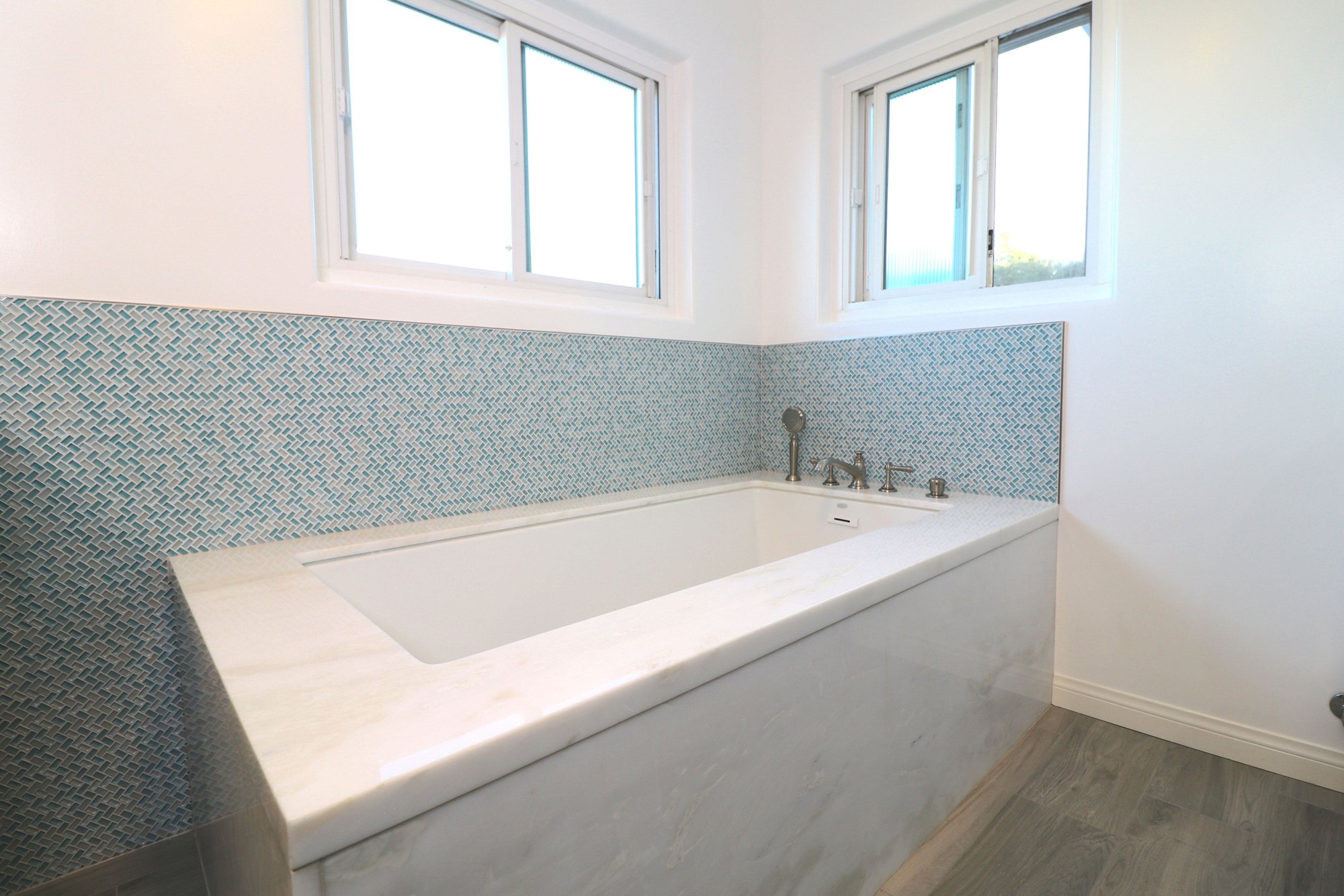 luxury whirlpool tub - Master bathroom remodel - best south bay - bay cities construction