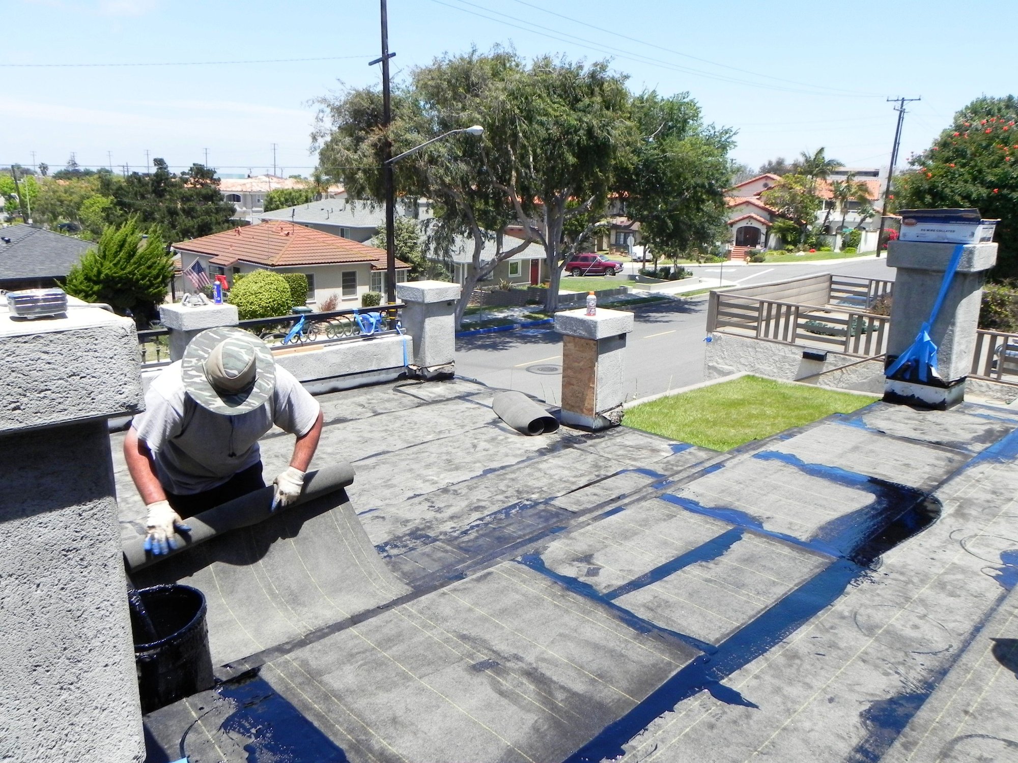 deck waterproofing - Rooftop Balcony Deck - Redondo Beach, CA - Contractor - bay cities construction