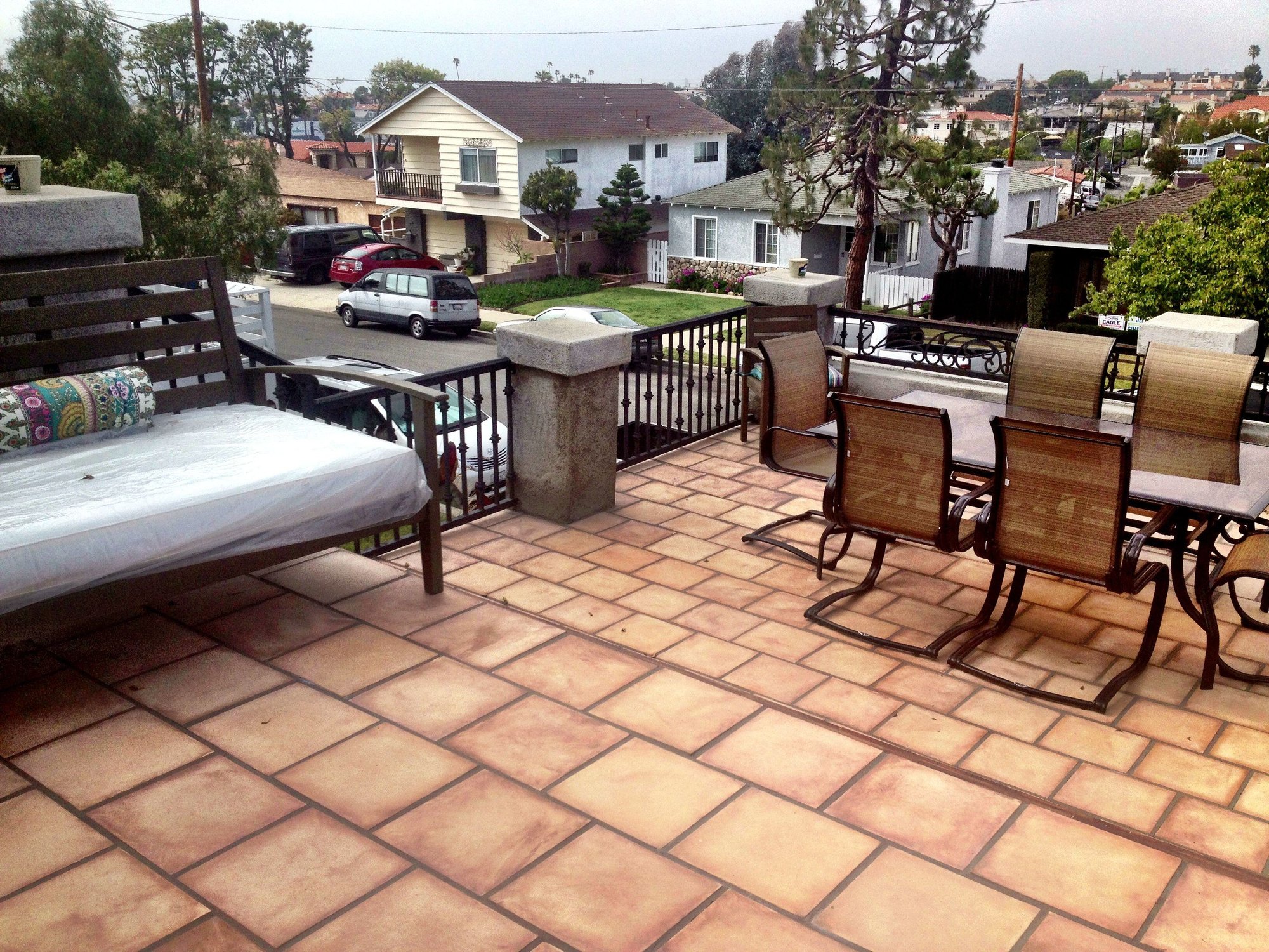 roof deck - Rooftop Balcony Deck - Redondo Beach, CA - Contractor - bay cities construction