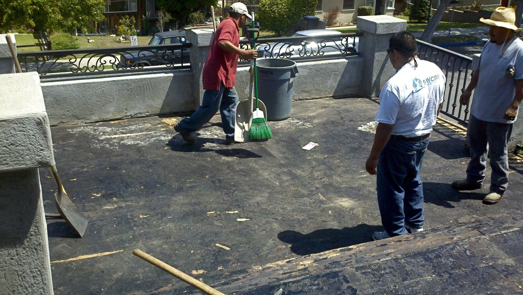 waterproofing - Rooftop Balcony Deck - Redondo Beach, CA - Contractor - bay cities construction