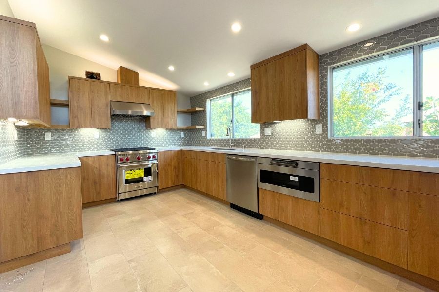 02 - Kitchen Remodel - cleaf cabinets
