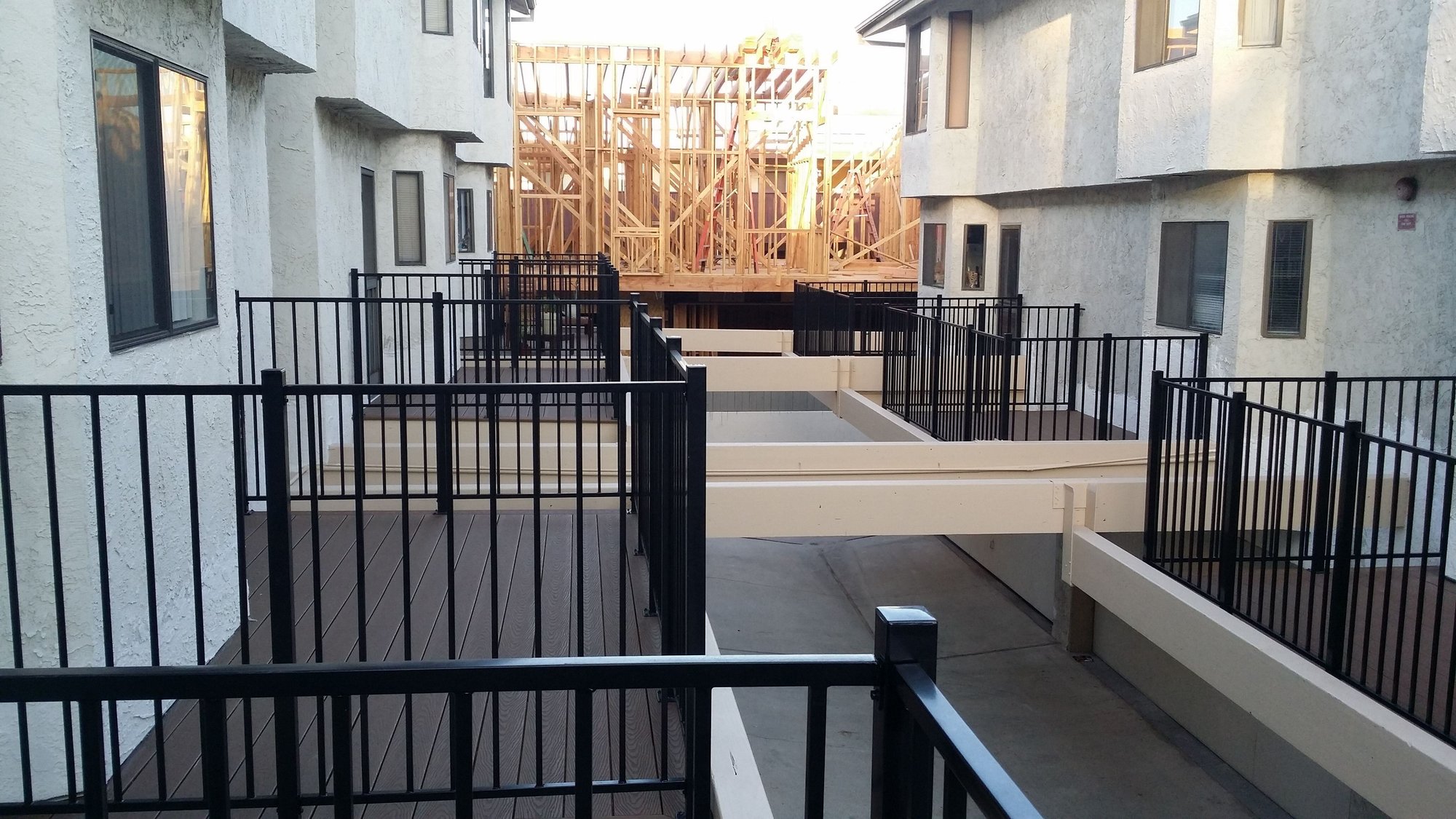 South Bay Deck Repair - New Suspended Balcony Decks