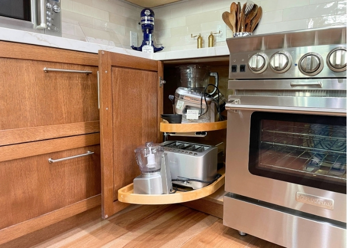 11 rev a shelf - half lazy susan