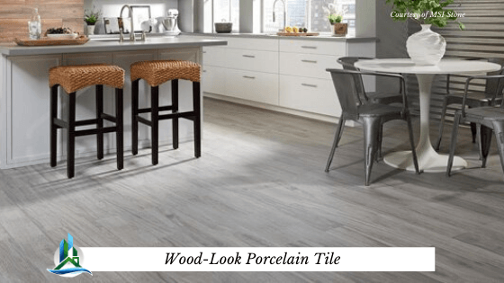 wood look porcelain tile - bay cities construction