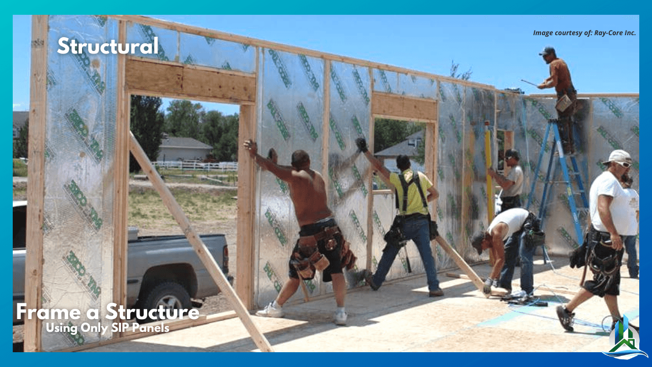 SIP panel - wall frame panel
