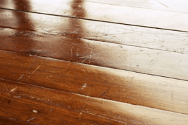 Scratched Hardwood Floors