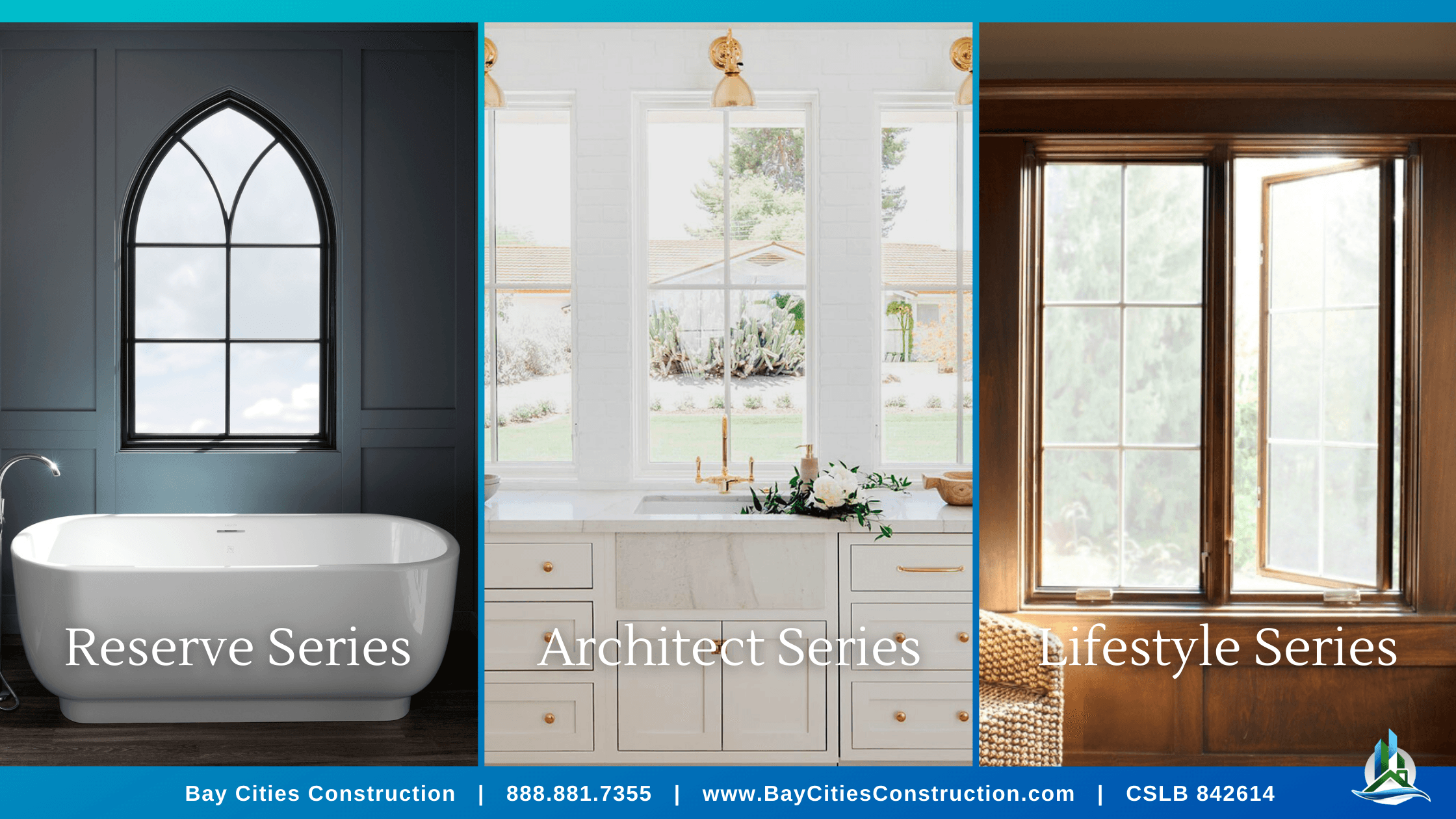 3 series - reserve - architect - lifestyle - pella windows - new windows - bay cities construction - palos verdes