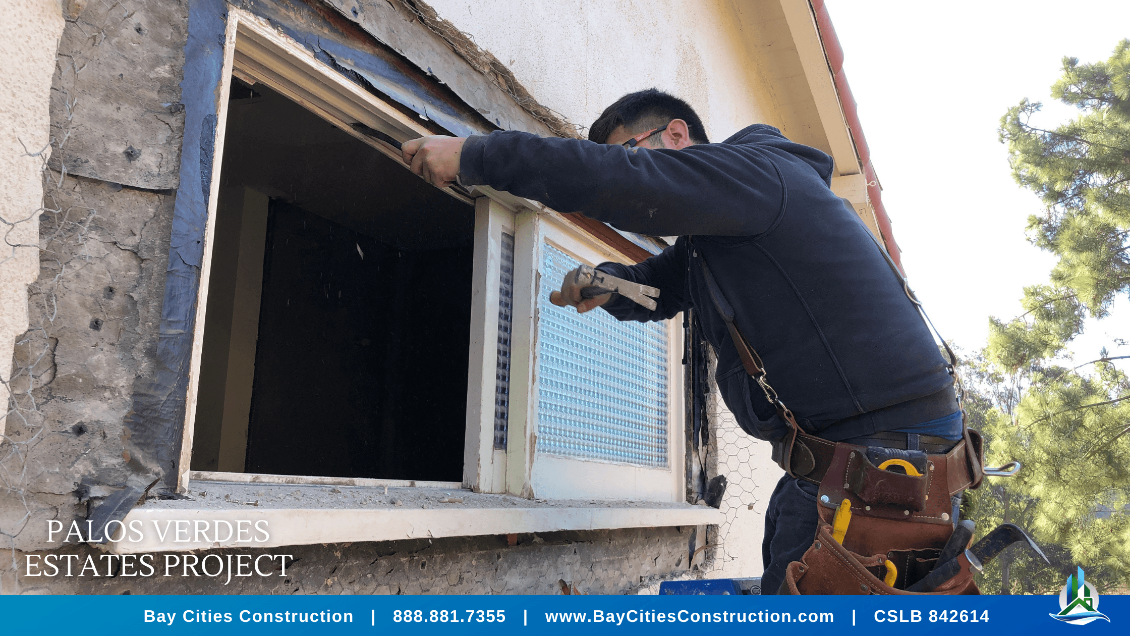 5 window demo - architect series - new wood window - replacement - bay cities construction - palos verdes