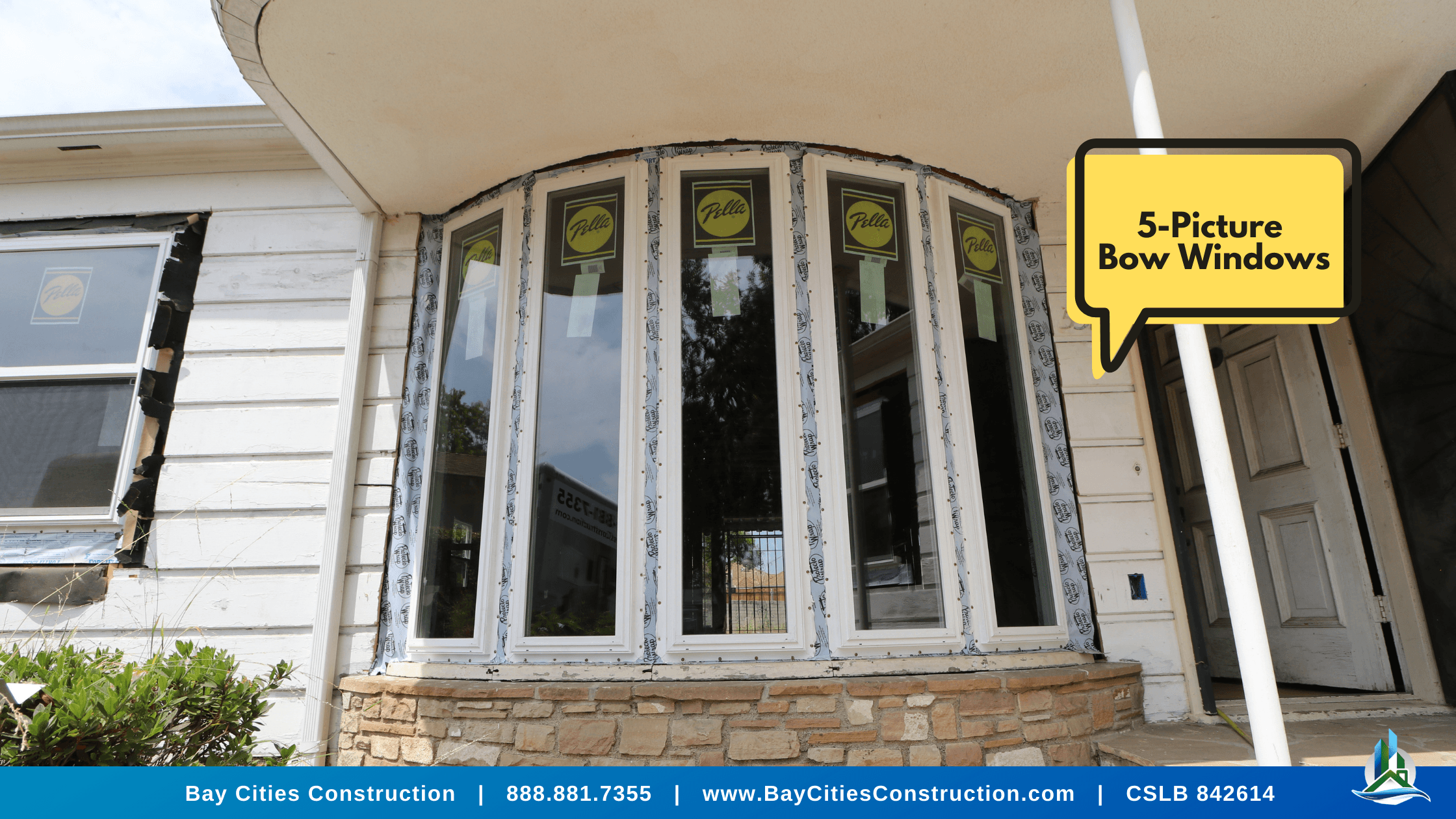 9 west la windows - bow windows - lifestyle - pella windows - new windows - bay cities construction