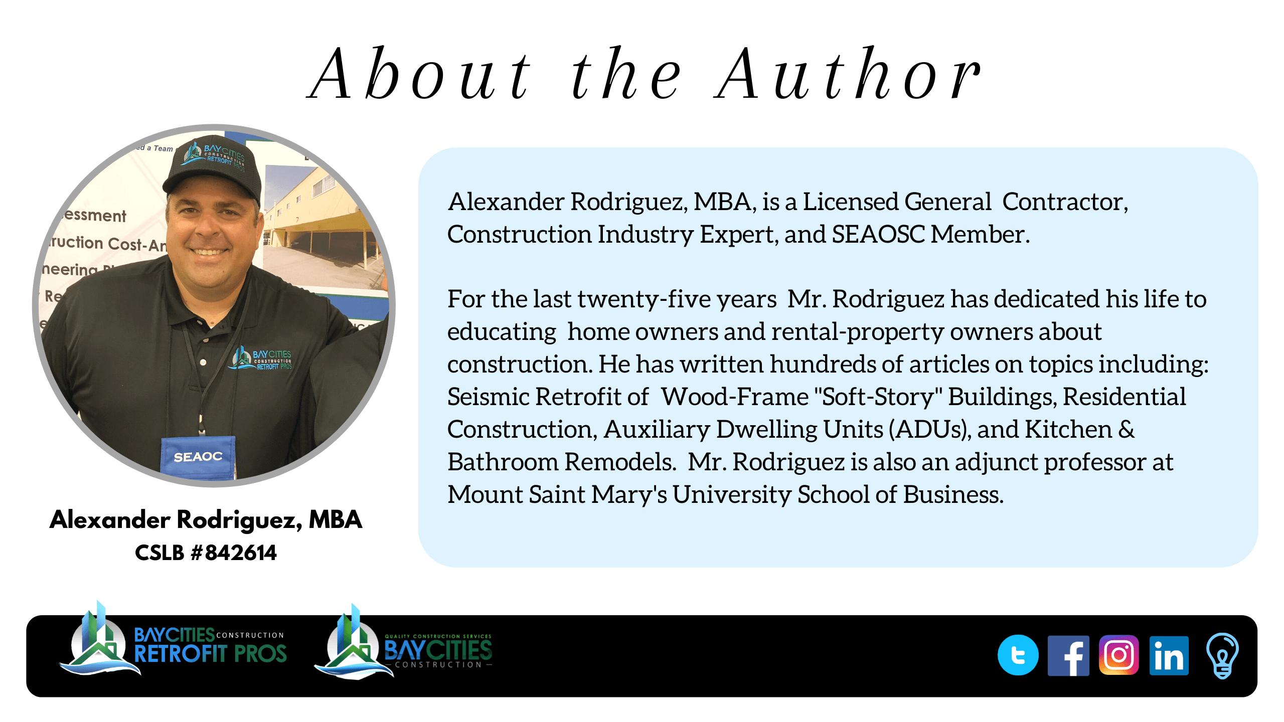 about the author - alex rodriguez general contractor - best contractor south bay
