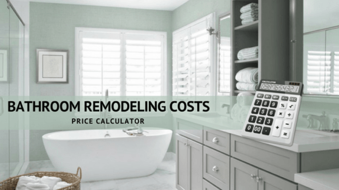 Price Calculator How Much Does It Cost To Remodel A Bathroom