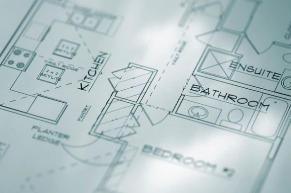 kitchen plans - engineering plans - bay cities construction