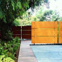 modern fences