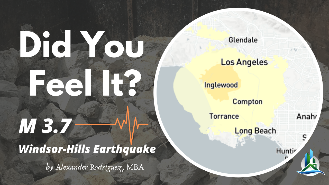 Did You Feel It? Magnitude 3.7 Earthquake Rattles Los Angeles