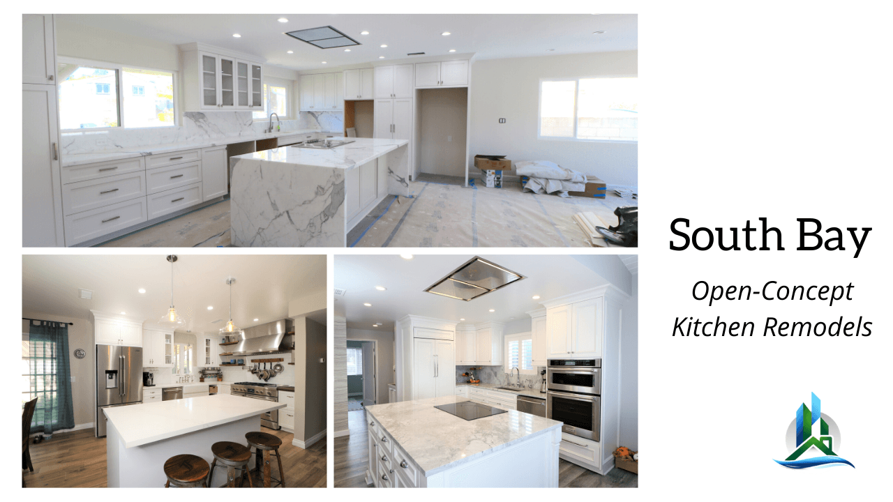 open concept kitchen - south bay - near me - bay cities construction