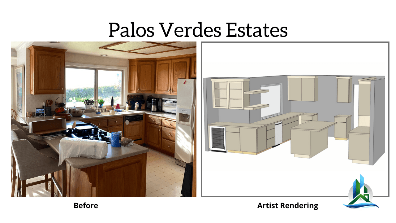 palos verdes estates kitchen remodel - bay cities construction