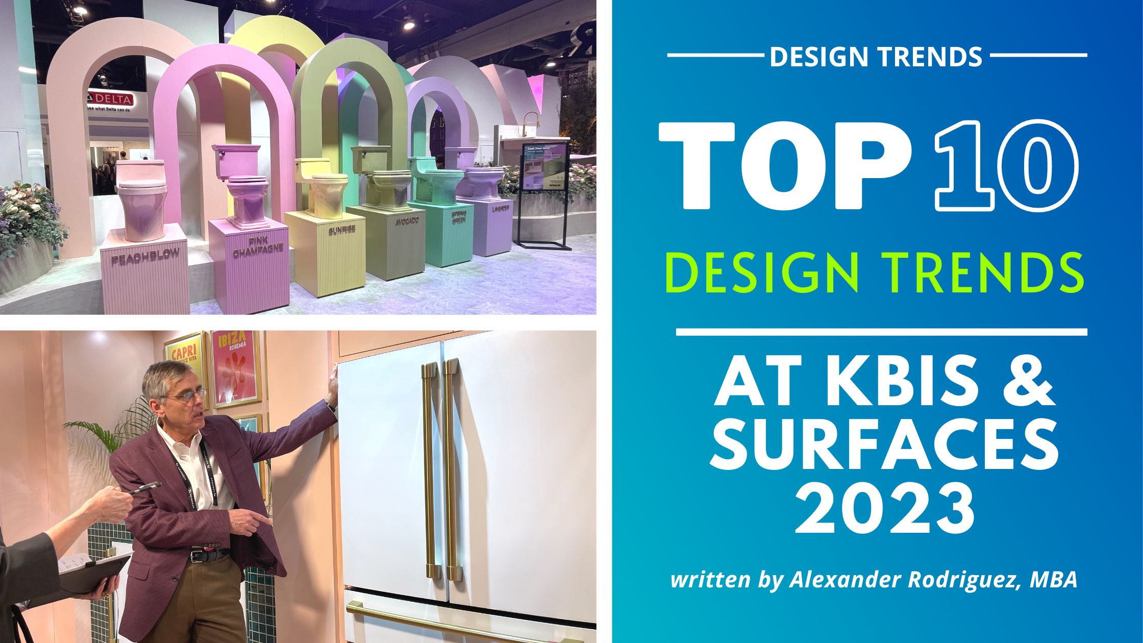 Top 10 Design Trends Seen at KBIS 2023