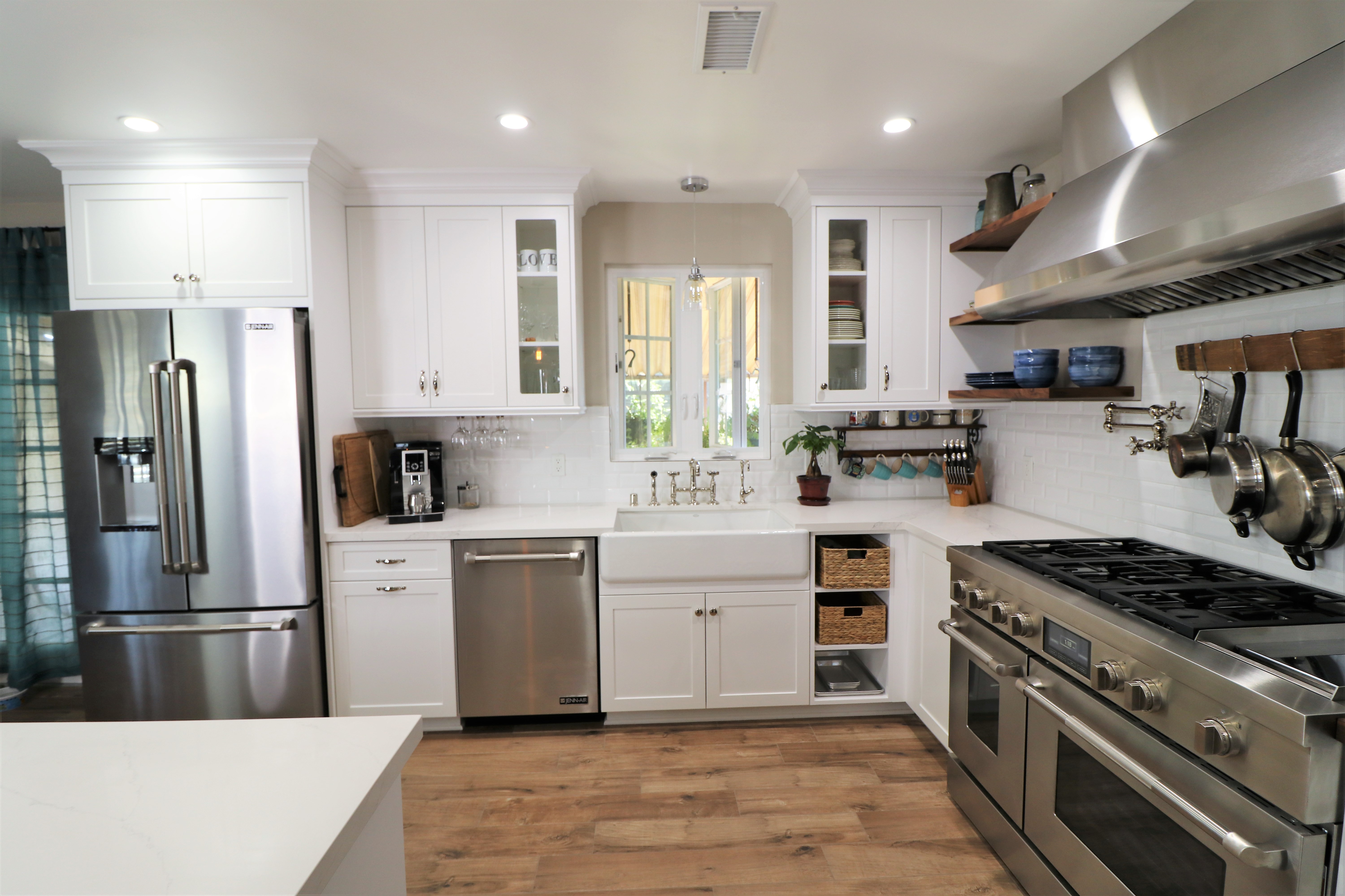 Figueroa Residence: 'Open Concept' Kitchen Remodel in Gardena, CA