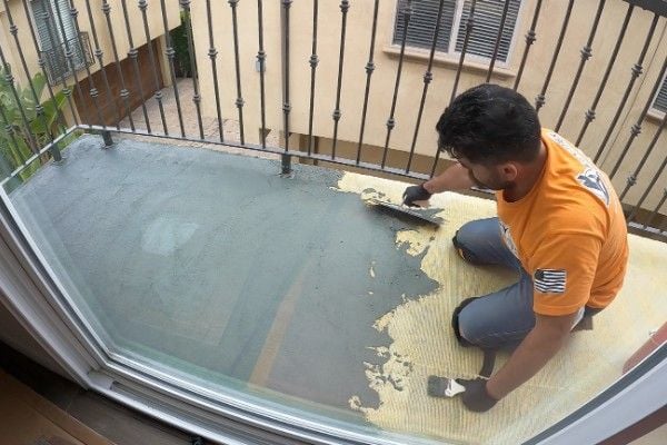 Waterproofing: Two Balcony Resurfacing in Redondo Beach, CA