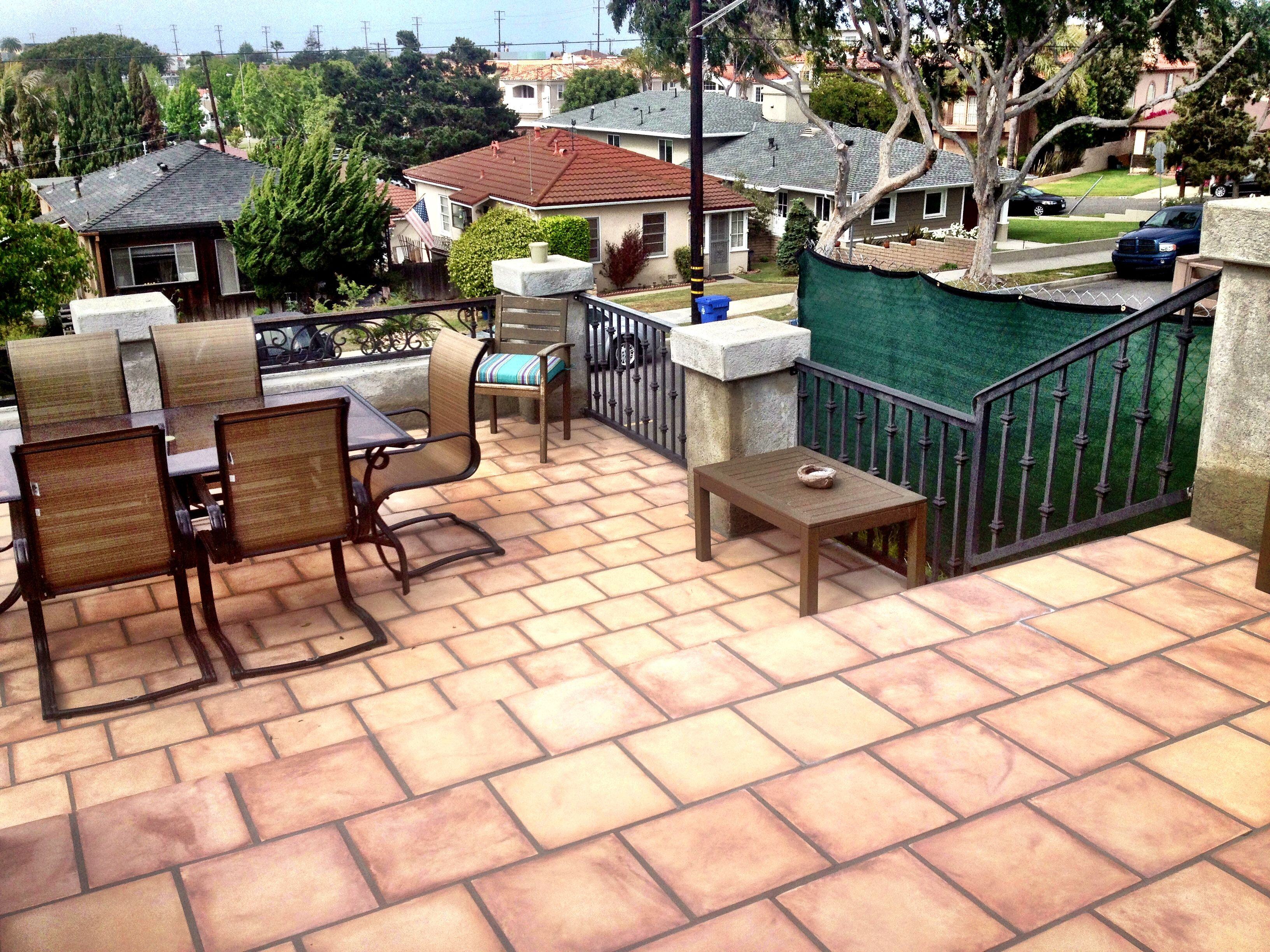 Rooftop Balcony Deck in Redondo Beach, CA