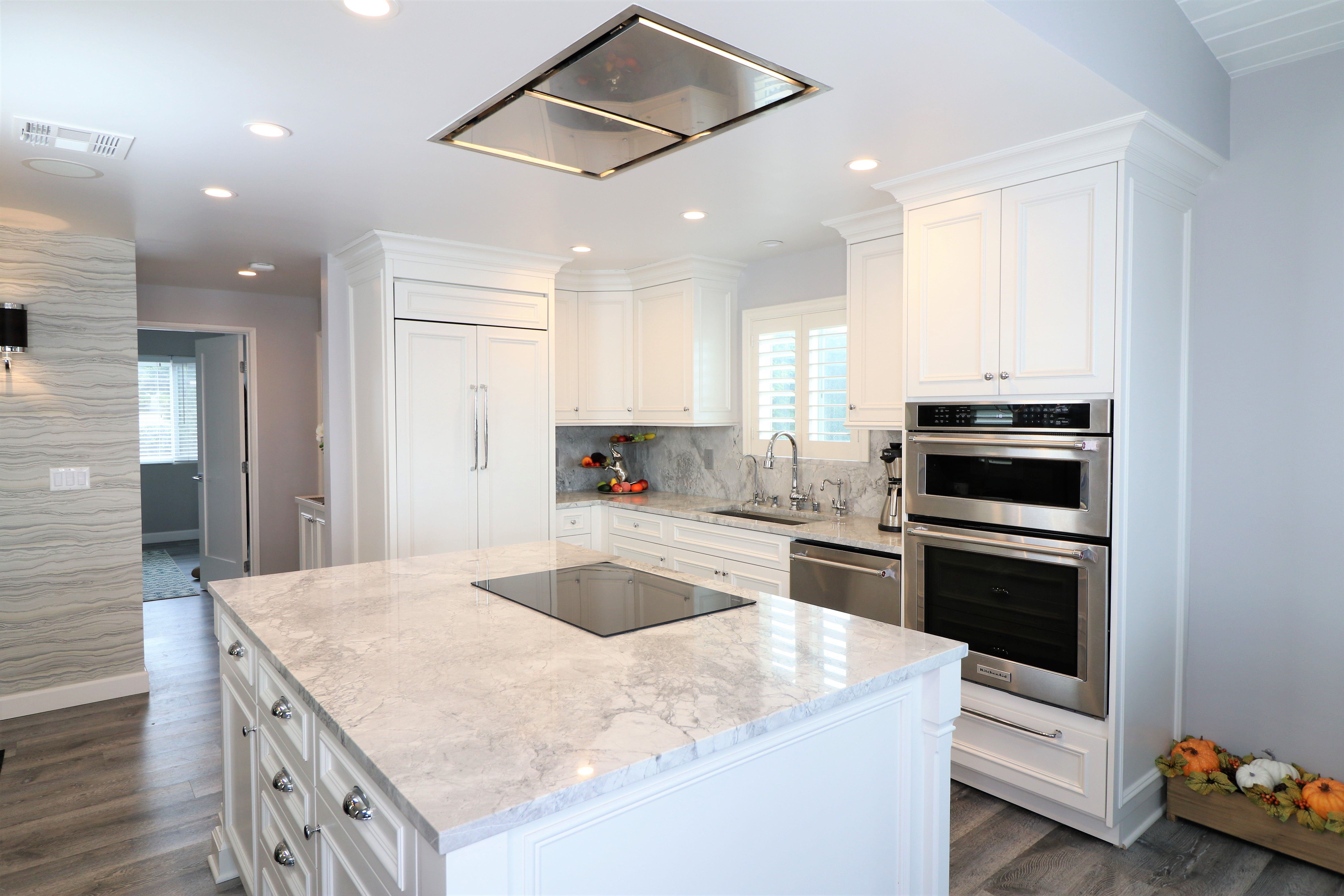 Lyons Residence: 'Tall & Skinny' Kitchen Remodel in Hermosa Beach, CA