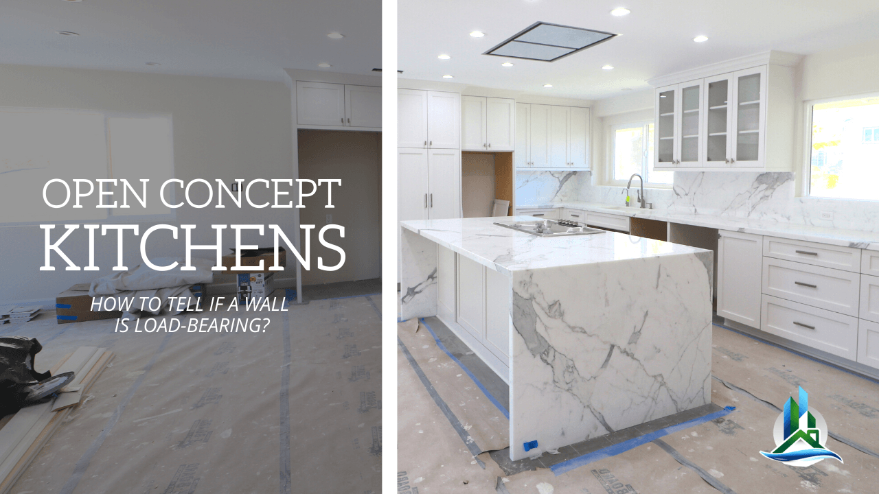 Open Concept Kitchen Remodel | Removing Load Bearing Walls