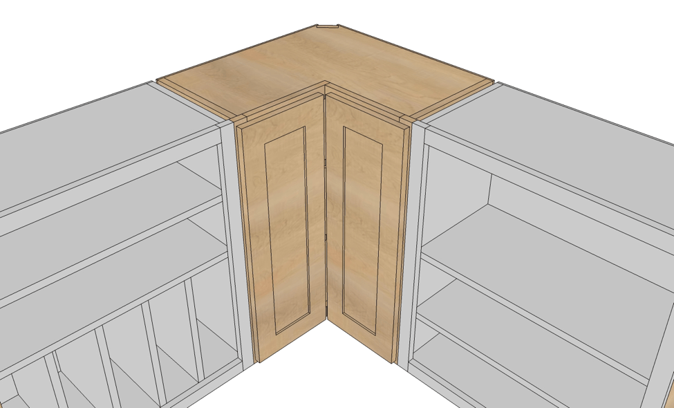 Kitchen Cabinets: Blind Corner Cabinet Solutions