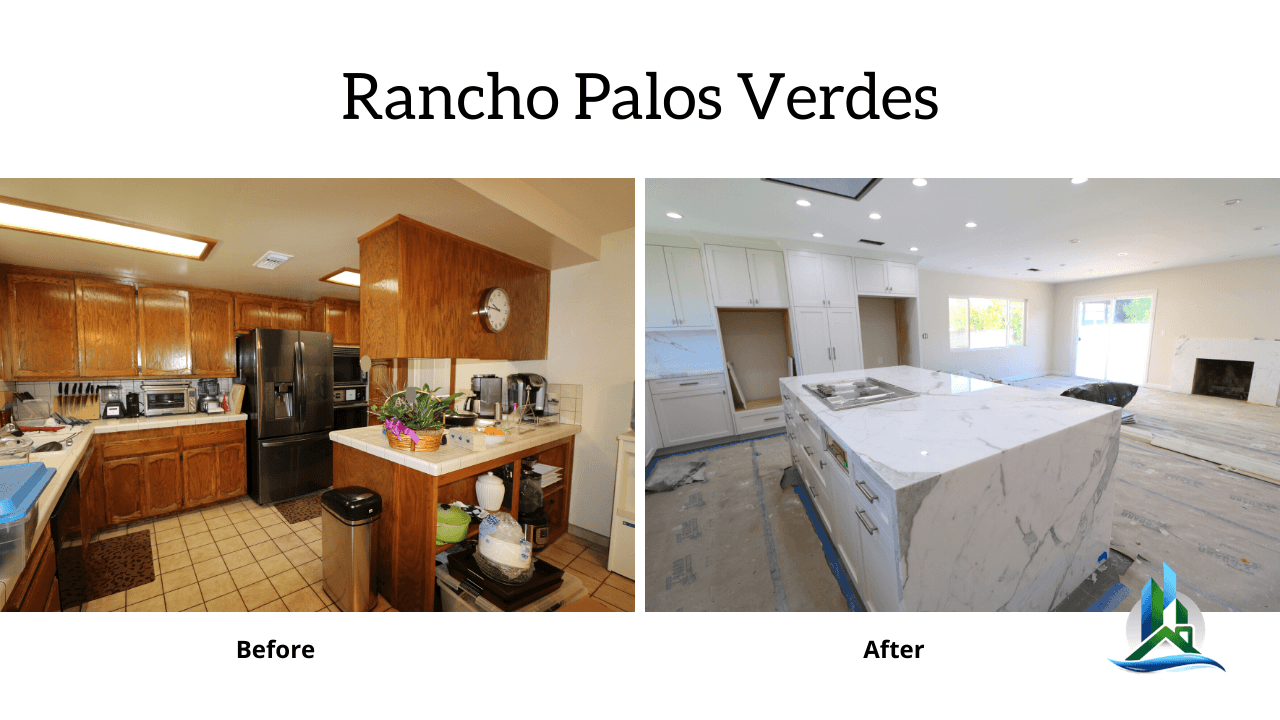 rancho palos verdes - kitchen remodel bay cities construction