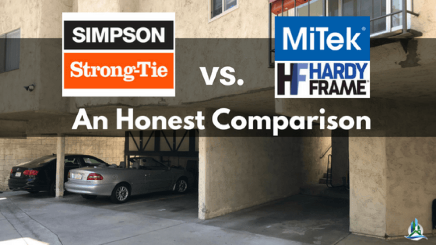 Simpson Strong Frame vs MiTek Hardy Frame, An Honest Comparison